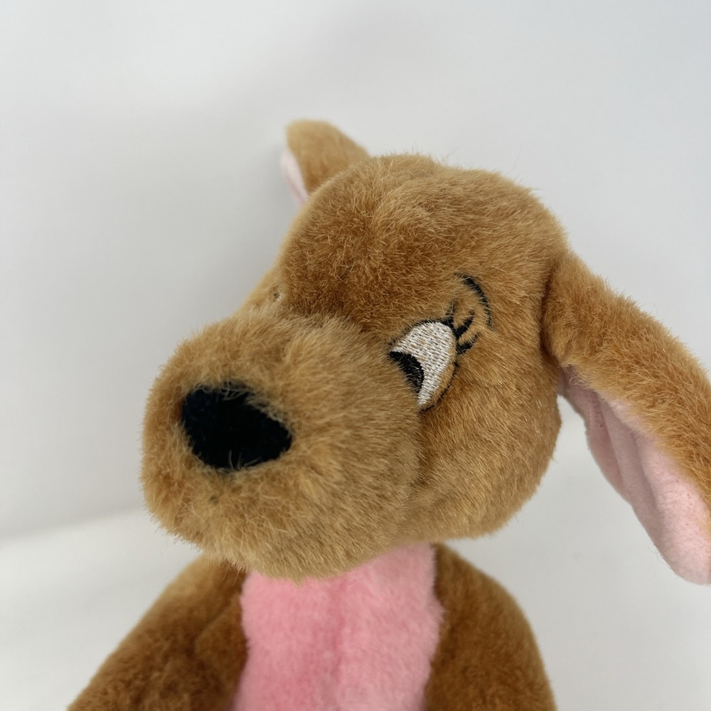 VINTAGE Disney Store World Kanga & Roo Plush Winnie The Pooh Kangaroo Joey 11" - Picture 2 of 9